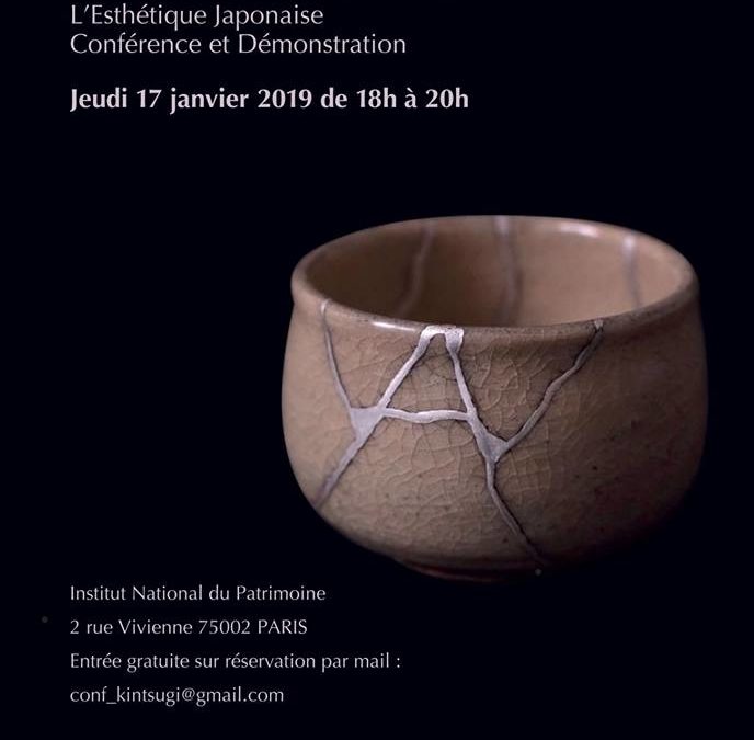 [Actualités] – Conférence sur l’art du Kintsugi