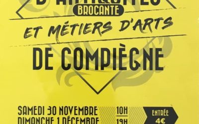 [Actualités] – 24ème salon d’Antiquités, Brocante et Métiers d’Art de Compiègne